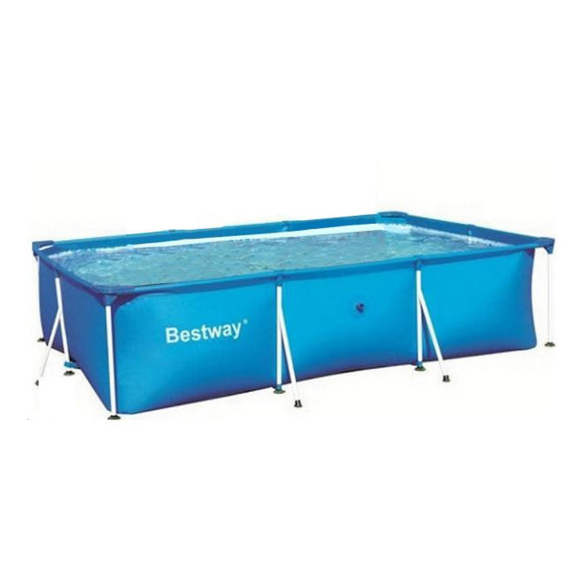 BESTWAY Steel Pro Rectangular Shaped Swimming Pool 8ft 6in x 67in x 24in