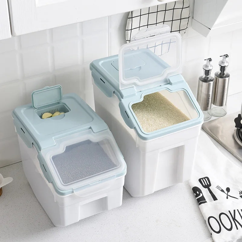 MOISTURE PROOF RICE & FLOUR STORAGE BOX