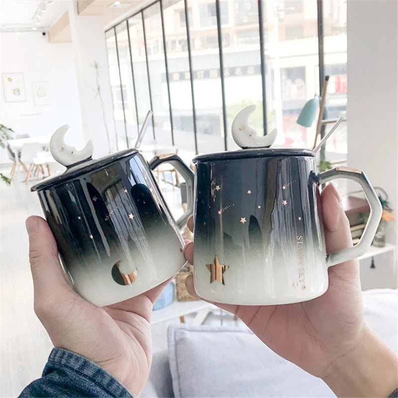 NORDIC STARRY SKY CERAMIC MUG