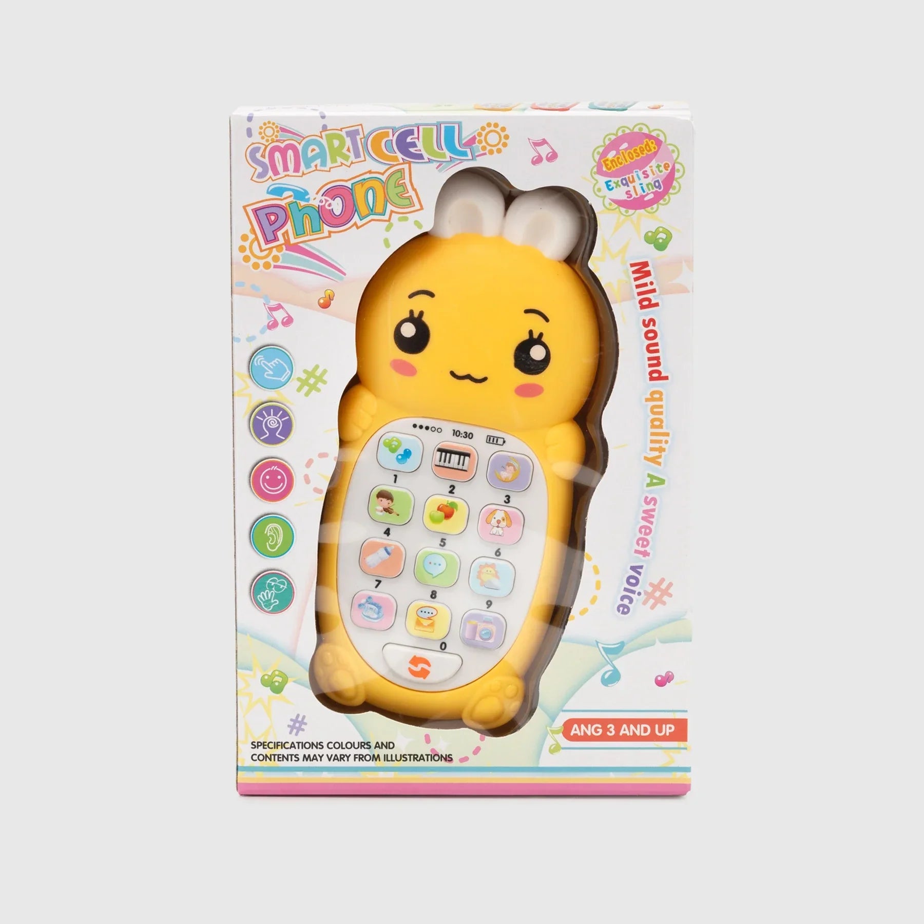 English Puzzle Phone | Rabbit Mobile Kids Phone | Smart Cell Phone