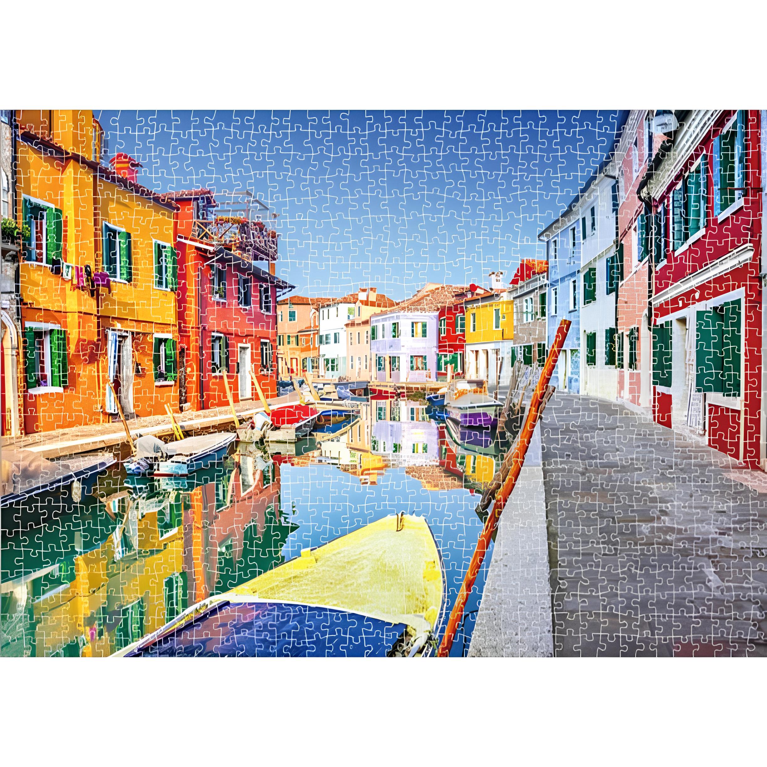 GFX Toys Puzzle | 1000 Pieces Jigsaw Puzzle | Venice House Puzzle