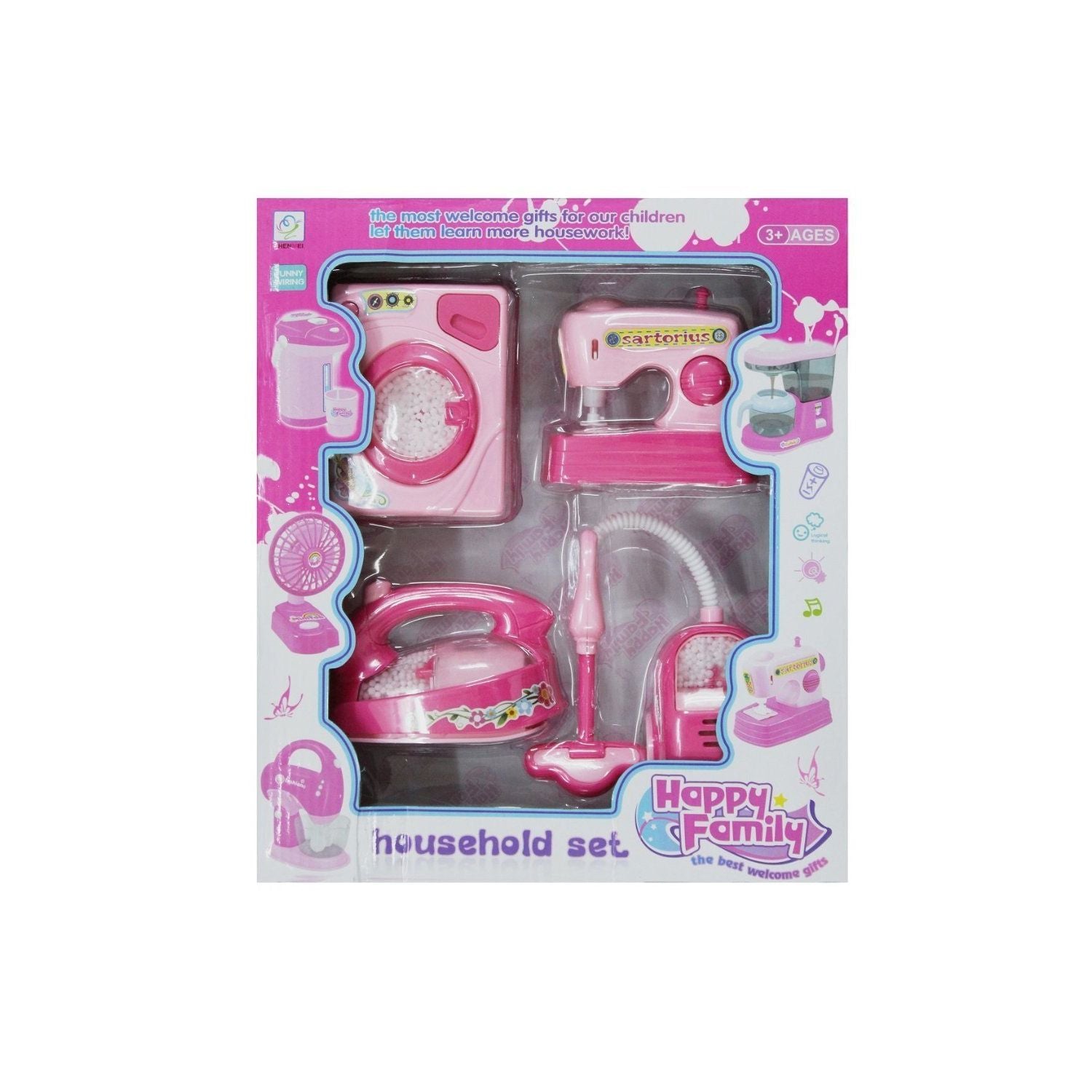 Household Happy Family Kids Play Set