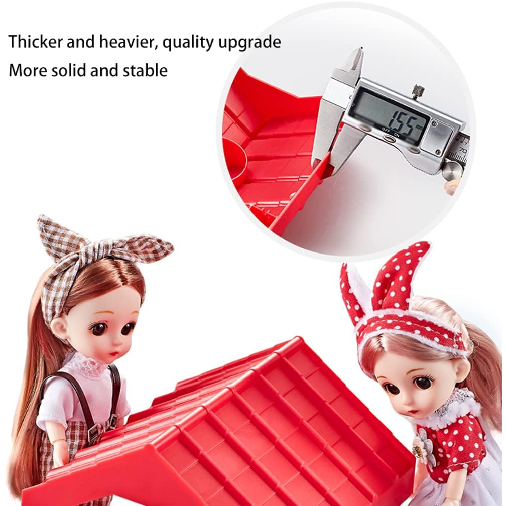 Qixi Toys | Princess Doll House | 395 Pcs Doll House