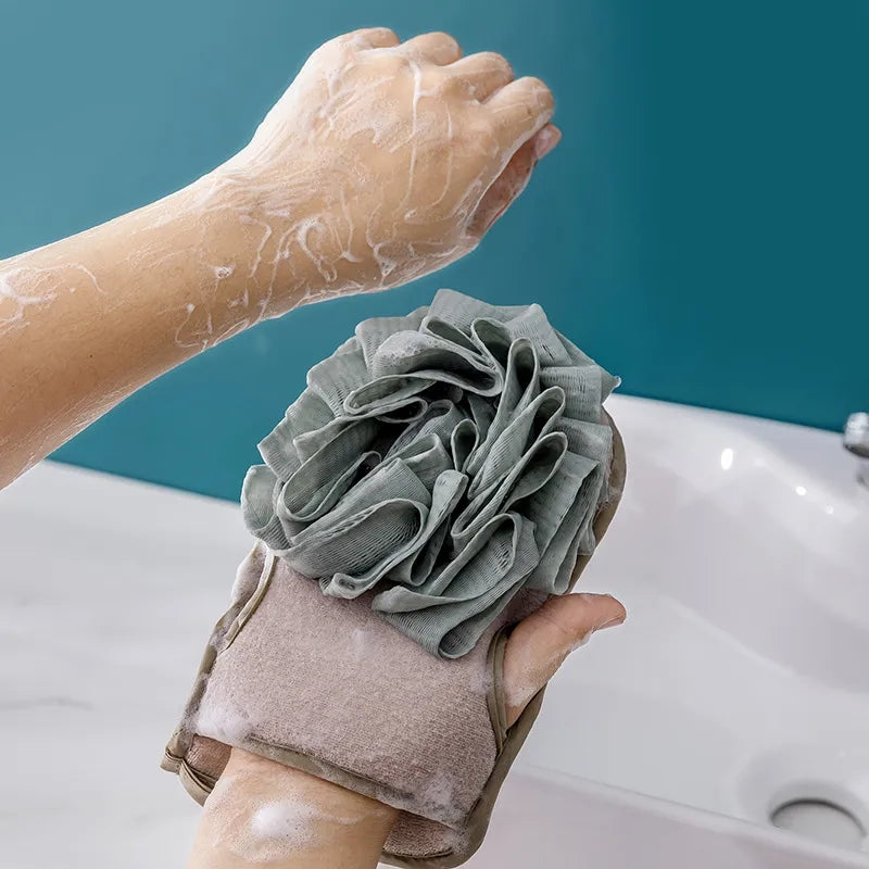 EXFOLIATING BATH SHOWER GLOVES