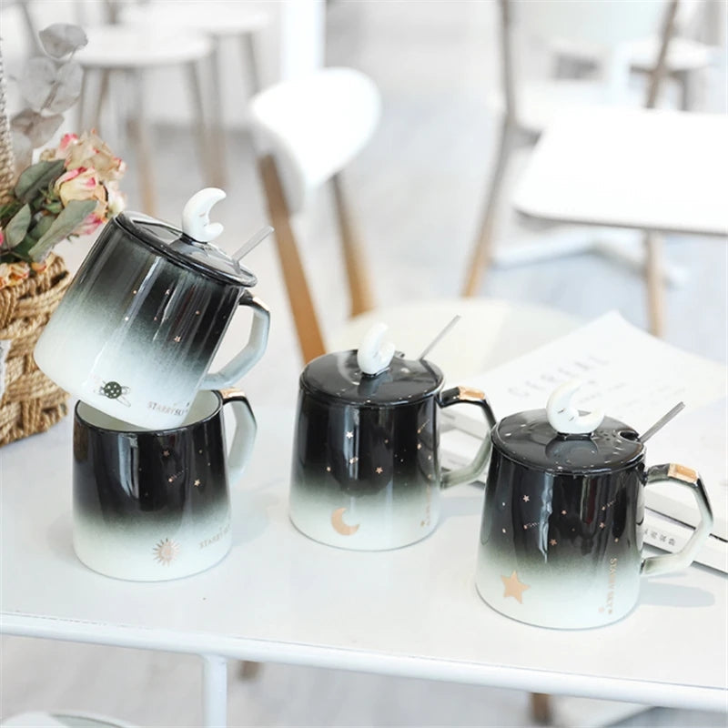 NORDIC STARRY SKY CERAMIC MUG