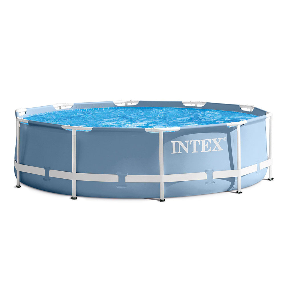 INTEX Prism Metal Frame Pool With Filter For Kids 12ft x 30in