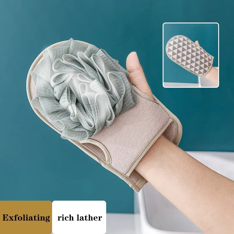 EXFOLIATING BATH SHOWER GLOVES