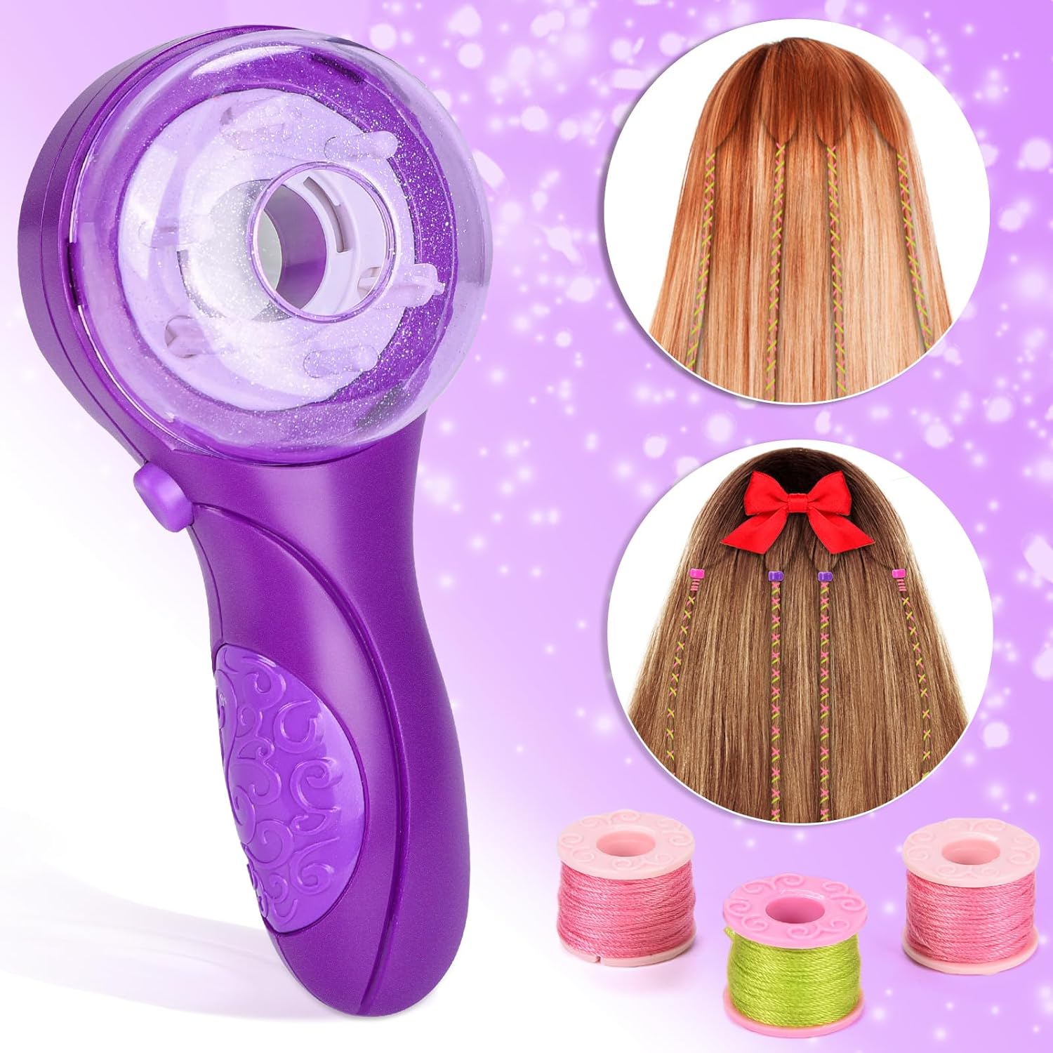 Braided | Electric Automatic Hair Braider | Portable Electric Hair Beading DIY Kit