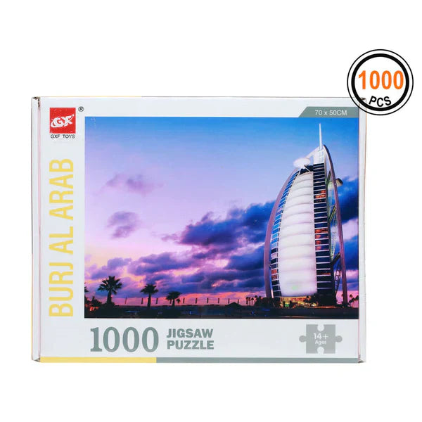 GFX Toys Puzzle | 1000 Pieces Jigsaw Puzzle | Burj Al Arab Puzzle