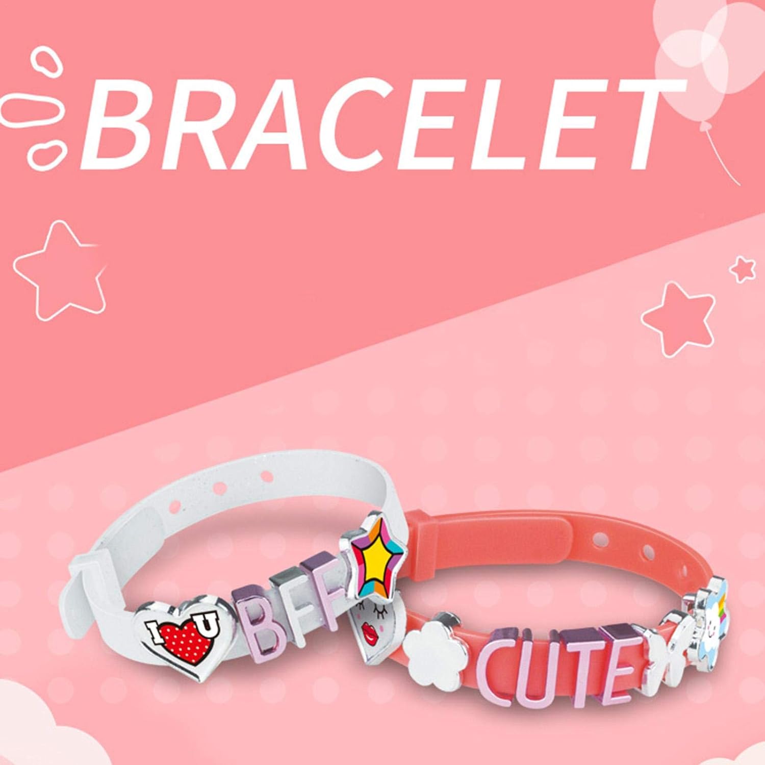 Girls Creator Message Bands | Create Message Bracelets