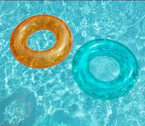 BESTWAY Transparent Swimming Ring Tube 20in