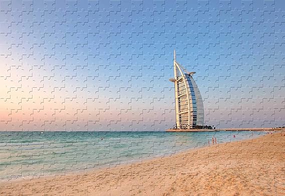 GFX Toys Puzzle | 1000 Pieces Jigsaw Puzzle | Burj Al Arab Puzzle