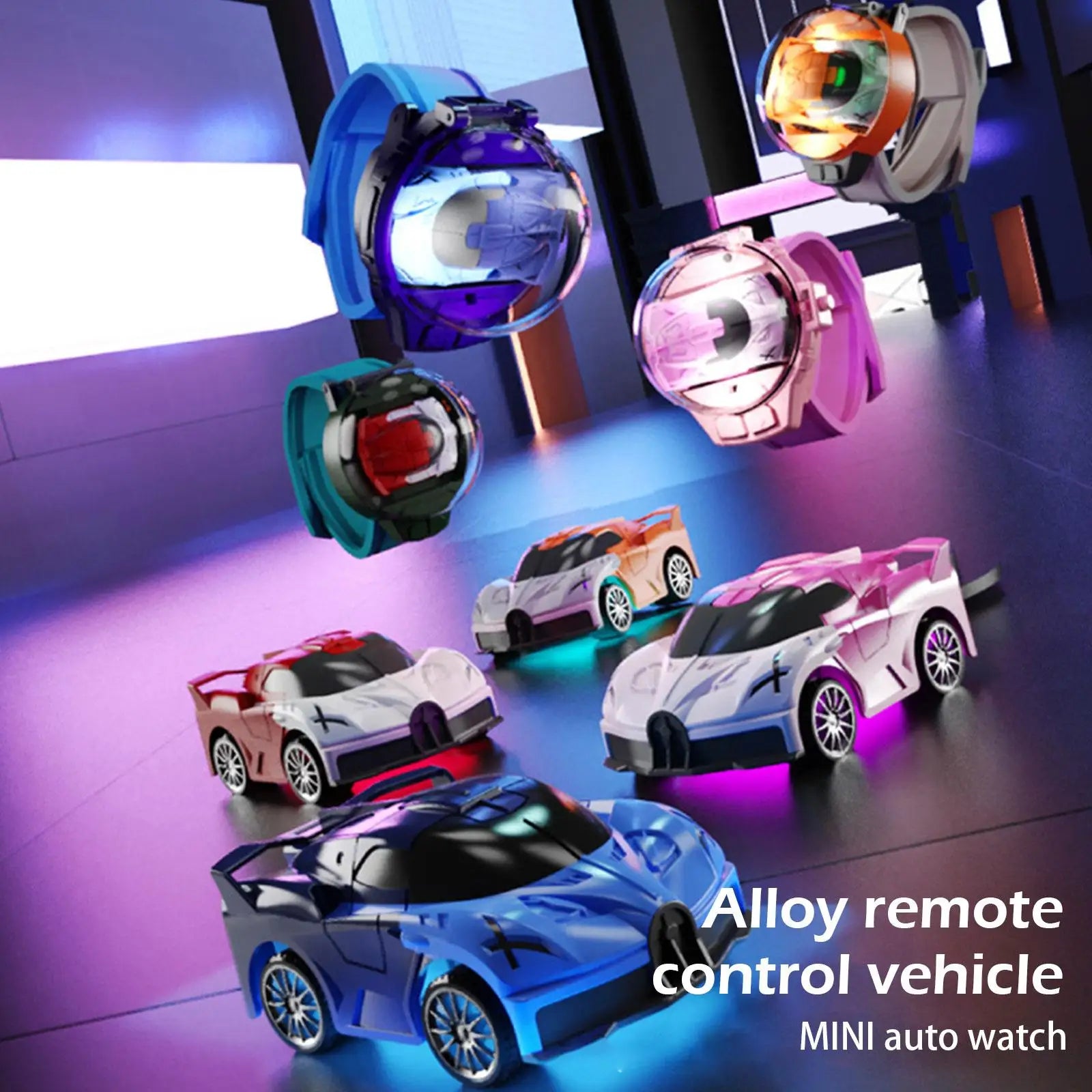 ALLOY MINI WATCH CONTROLLER CAR TOY