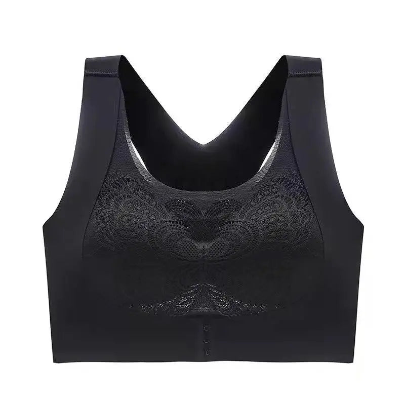 Elegance Home 3D High Quality Too Soft & Comfortable Push Up Removable Padded full Back Support Sports Bra butterfly wings