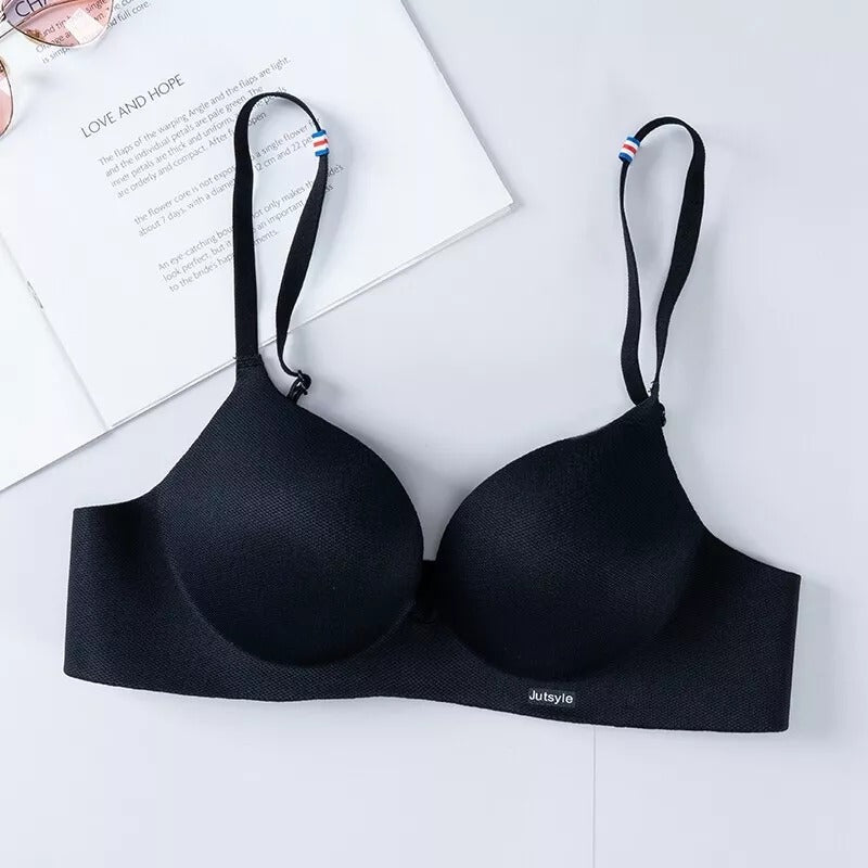 Push Up Comfortable Seamless Padded T-Shirt Bra 3D77