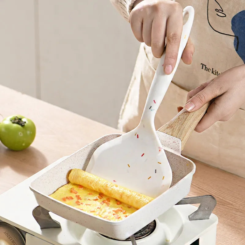 NON STICK MARBLE COATING RECTANGLE FRYING PAN