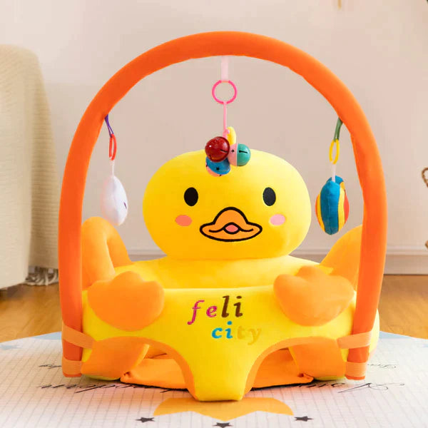 Cute Cartoon Animal Baby Sofa Cradle Support Seat Cover Toddlers