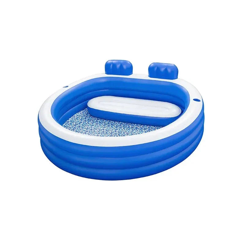 BESTWAY Splash Paradise Pool With Pool Seat 7ft 7in x 7ft 2in x 31in