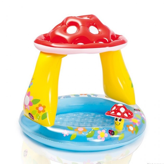 INTEX Mushroom Baby Pool 40in x 35in