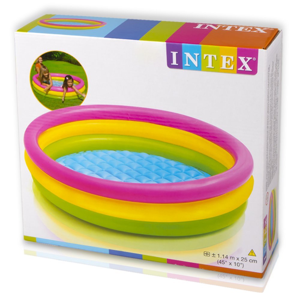 INTEX Sunset Swimming Pool For Kids 45in x 10in