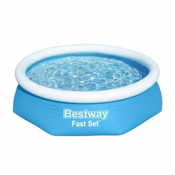 BESTWAY Round Fast Set Expansion Swimming Pool 8ft x 24in