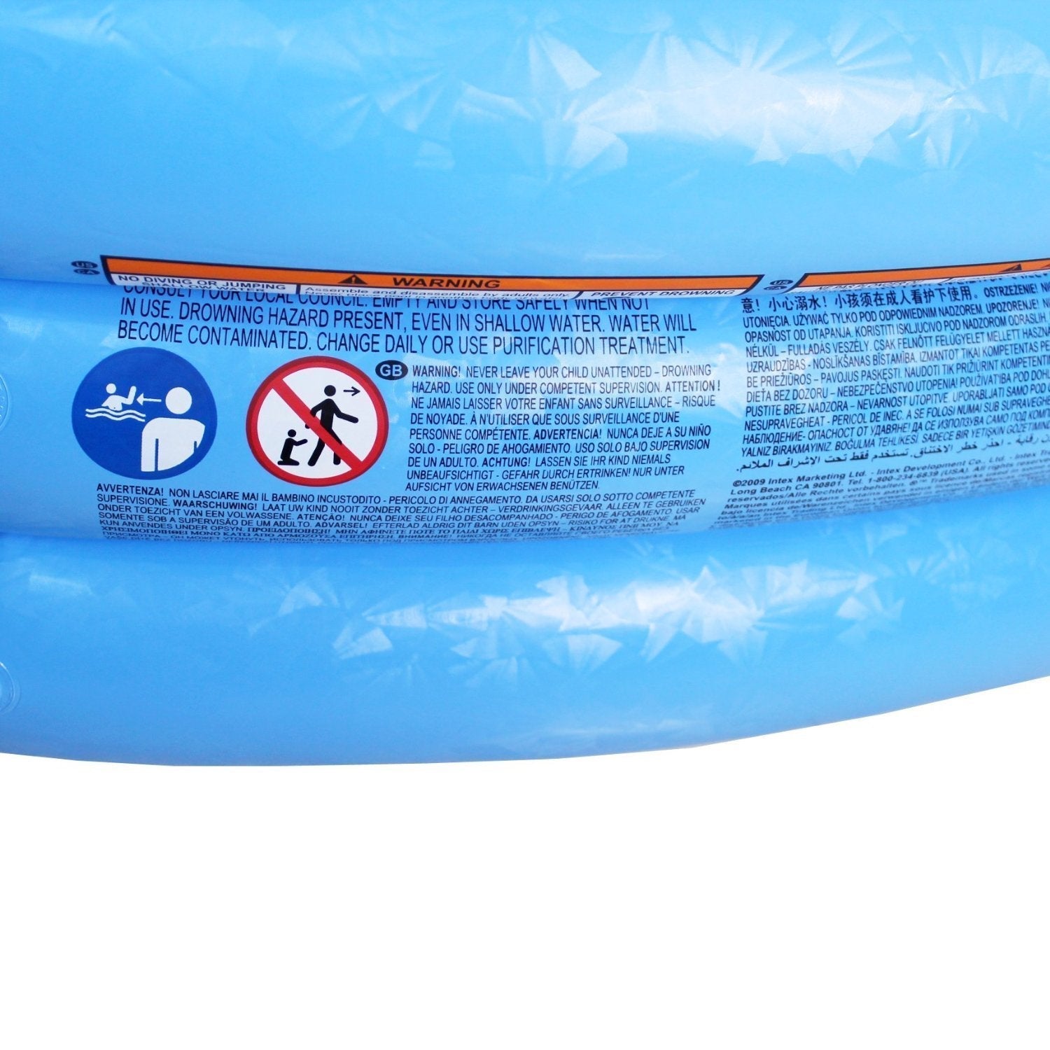 INTEX Crystal Blue Pool For Kids 58in x 13in