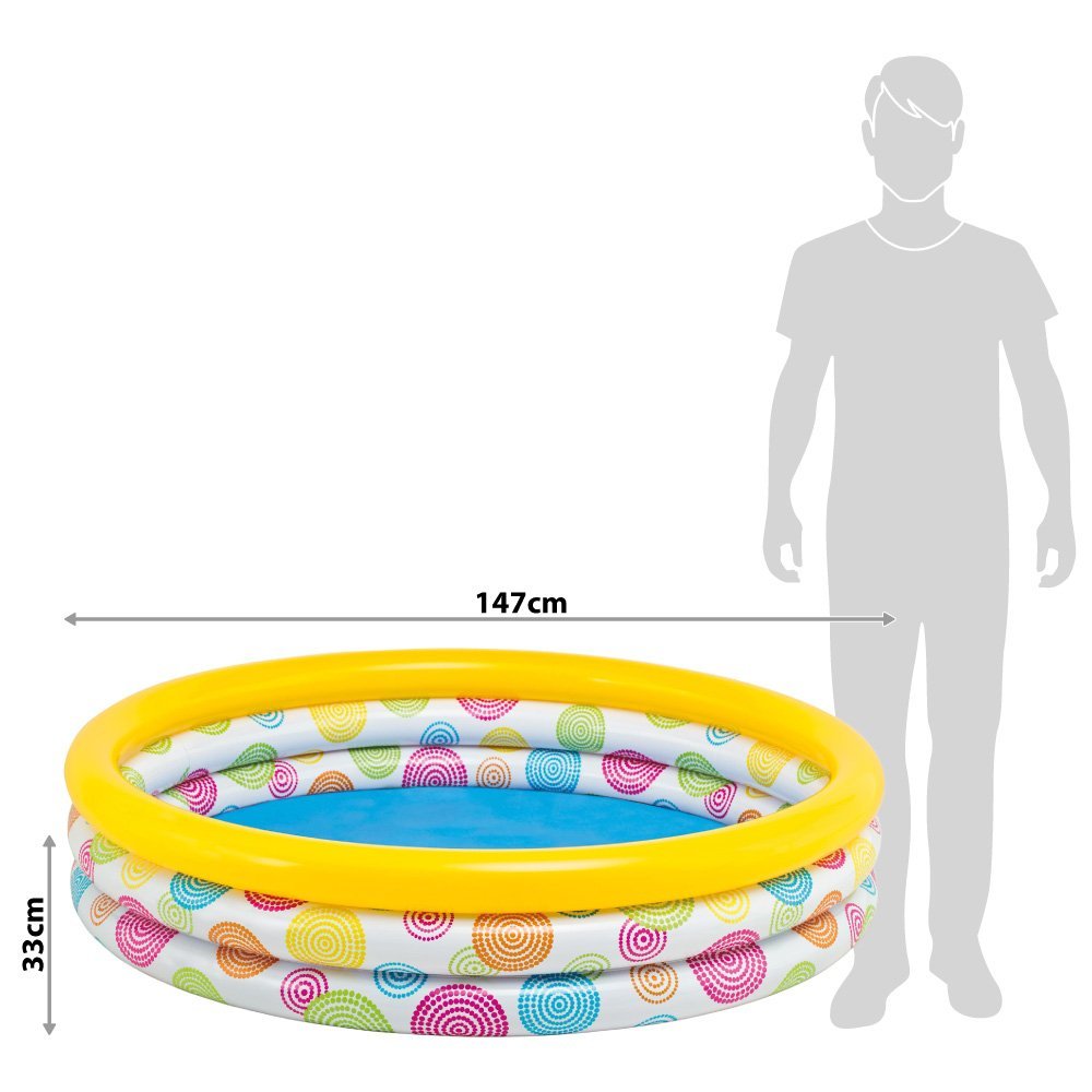 INTEX Rainbow Ombre Pool 4.8ft x 13in