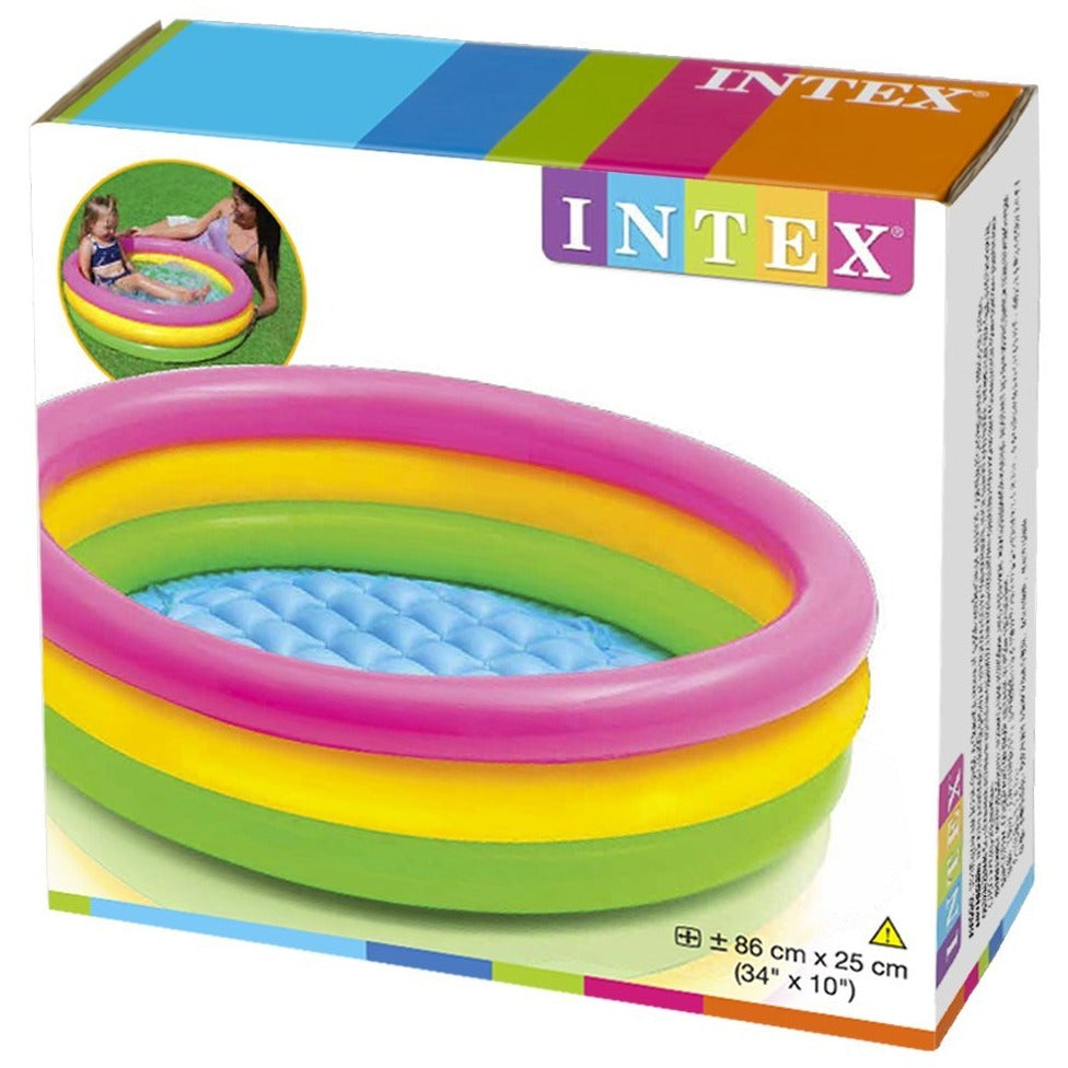 INTEX Durable Sunset Baby Pool 2.8ft x 10in