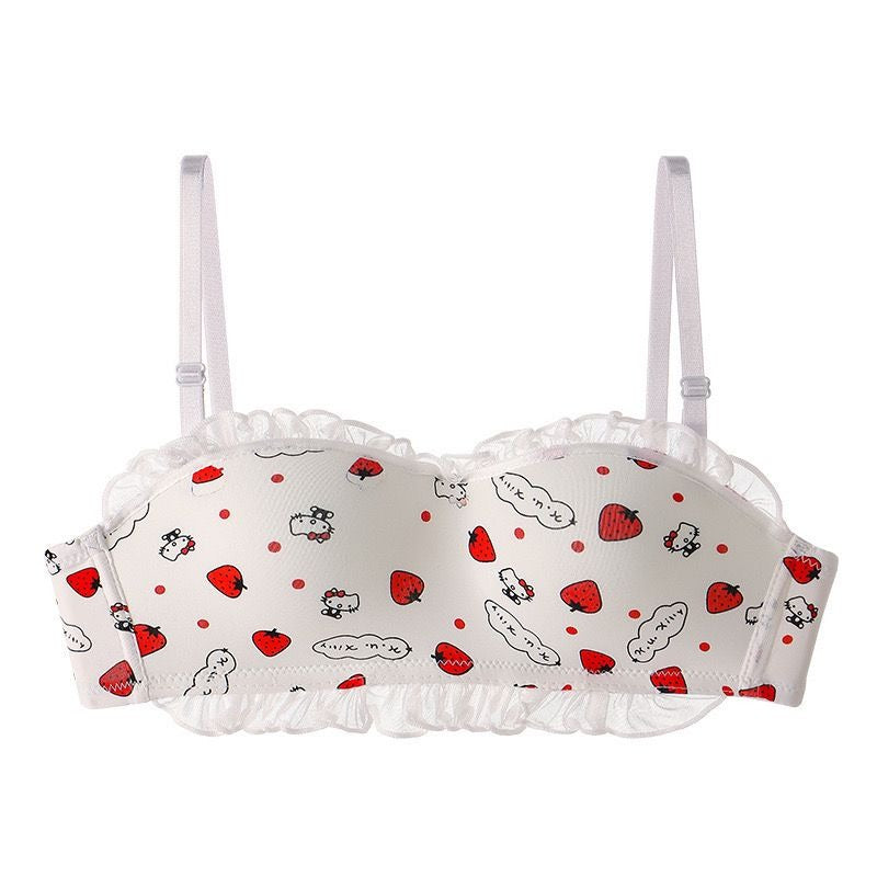 Elegance Home Japanese Style New Hello Kitty Print Padded Bra for girls