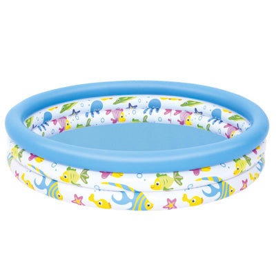 BESTWAY Vinyl Fish printed swimming pool for kids 4ft x 10in