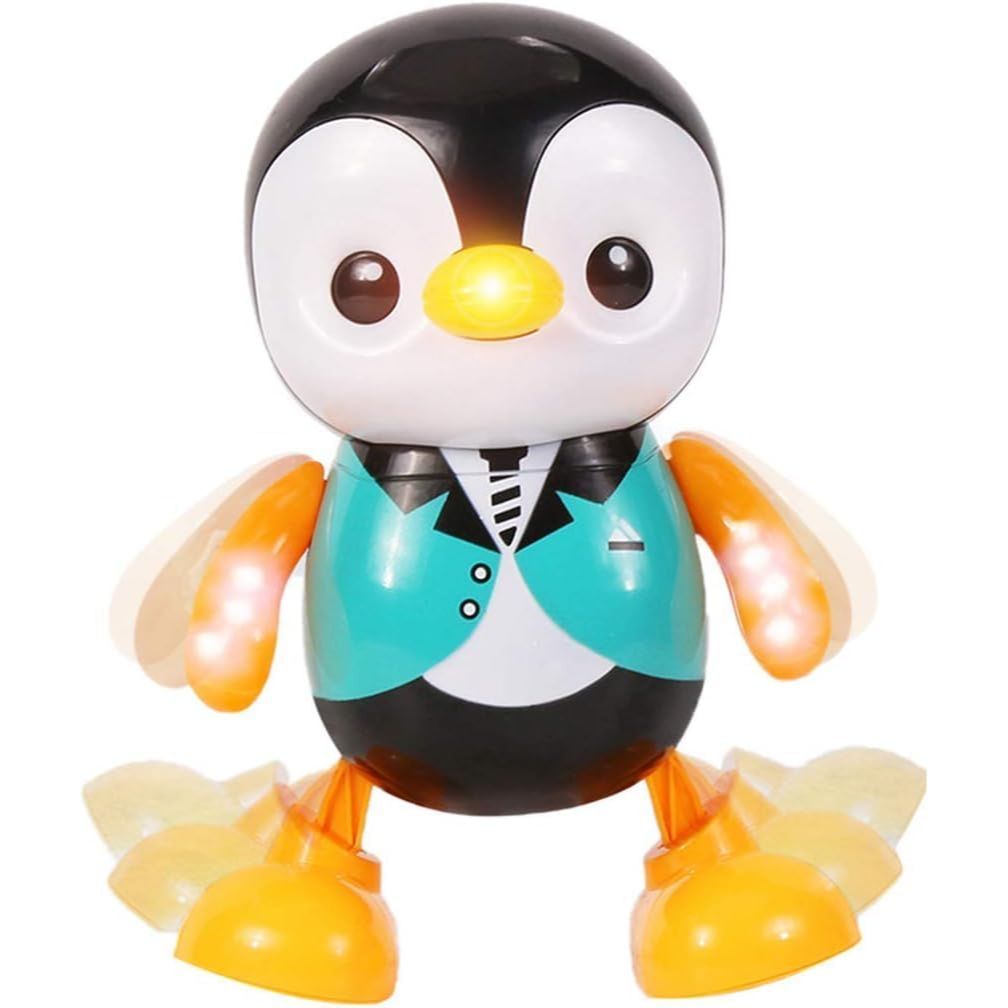 Swinging Penguin & Bear | Walking Animal Toy