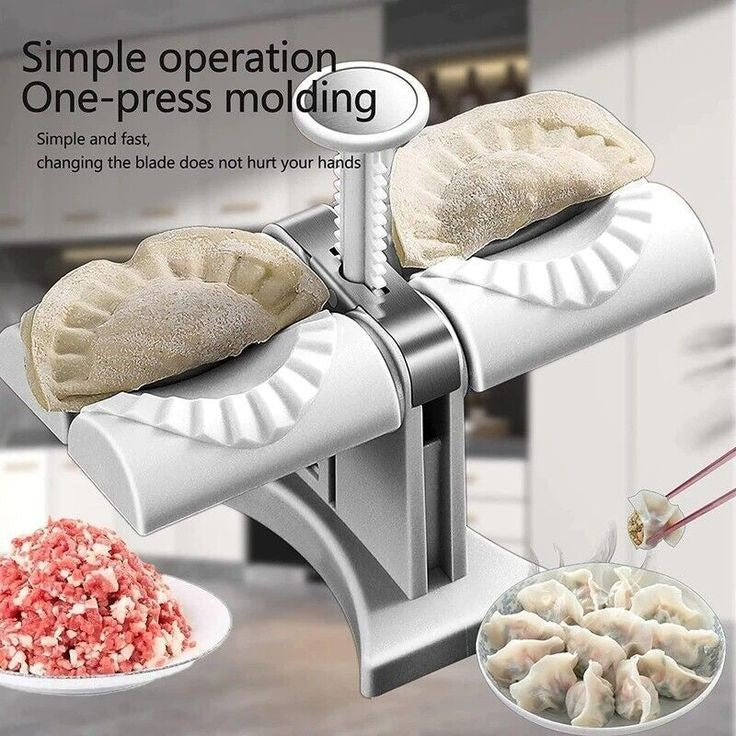 DUAL HEADED AUTO DUMPLING MAKER