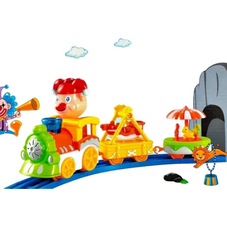 Cartoon Circus Train | Electrical Chain Train