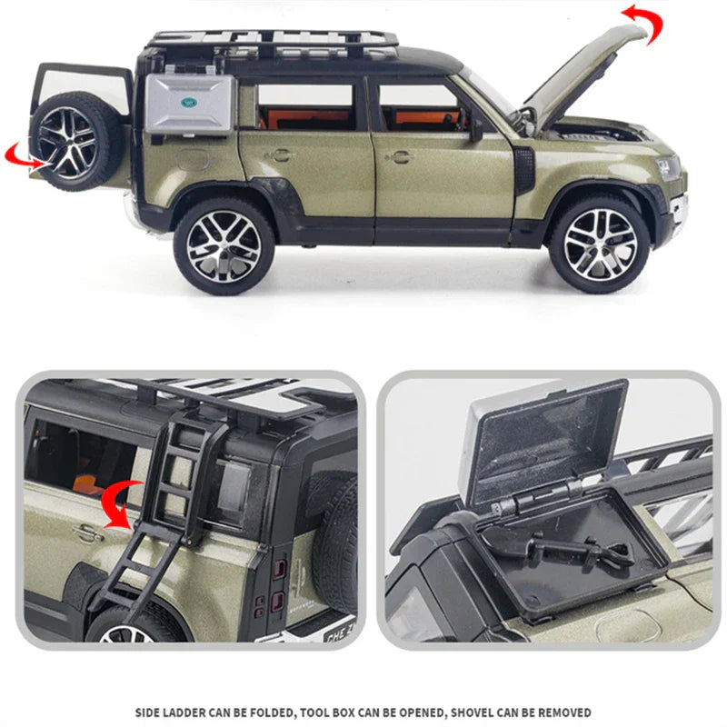 Die Cast Land Rover 1-24 Mini Car | Showpiece Car