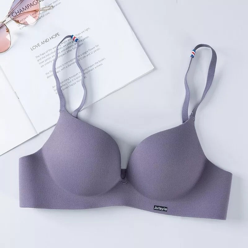 Push Up Comfortable Seamless Padded T-Shirt Bra 3D77