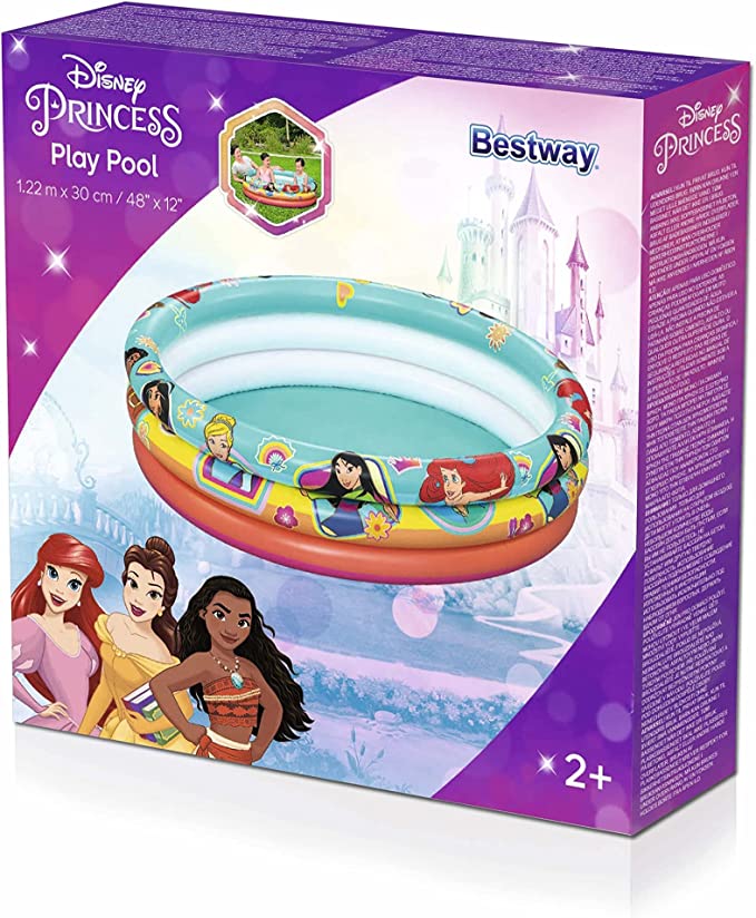 BESTWAY Princess Characters Pool For Kids 48in x 12in