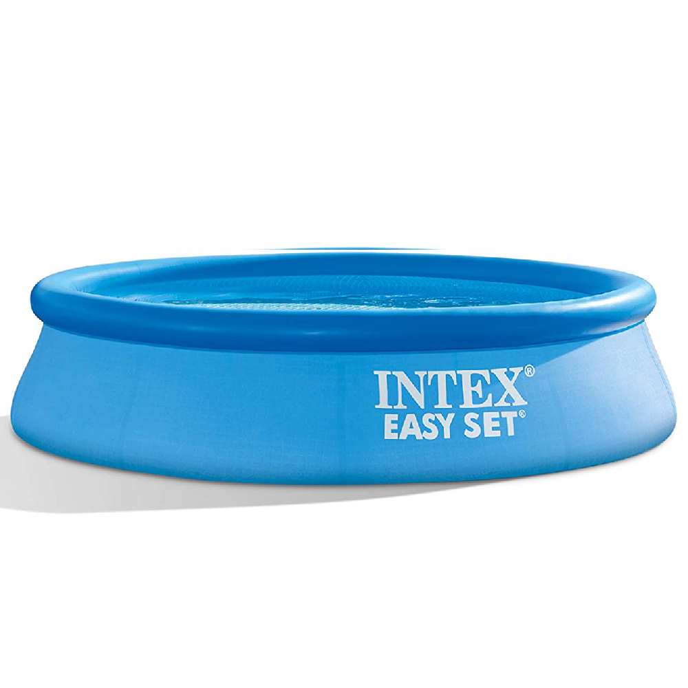 INTEX Easy Set Circular & Inflatable Pool For Kids With Water Pump 8ft x 24in