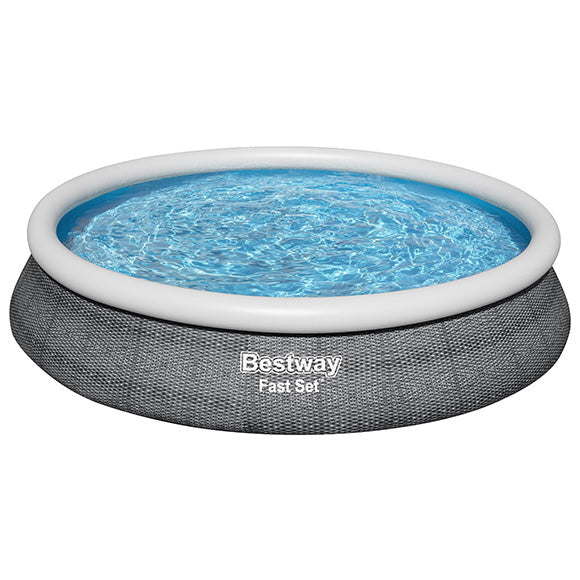 BESTWAY Round Ring Fast Set Swimming Pool 15ft x 33in