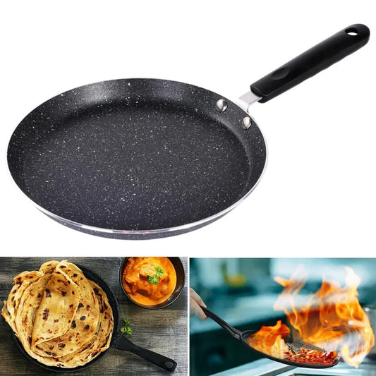 NON STICK MARBLE COATING CREPE PAN