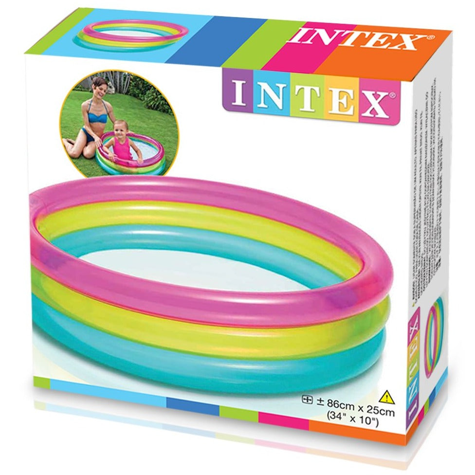 INTEX Rainbow Baby Pool 2.8ft x 10in