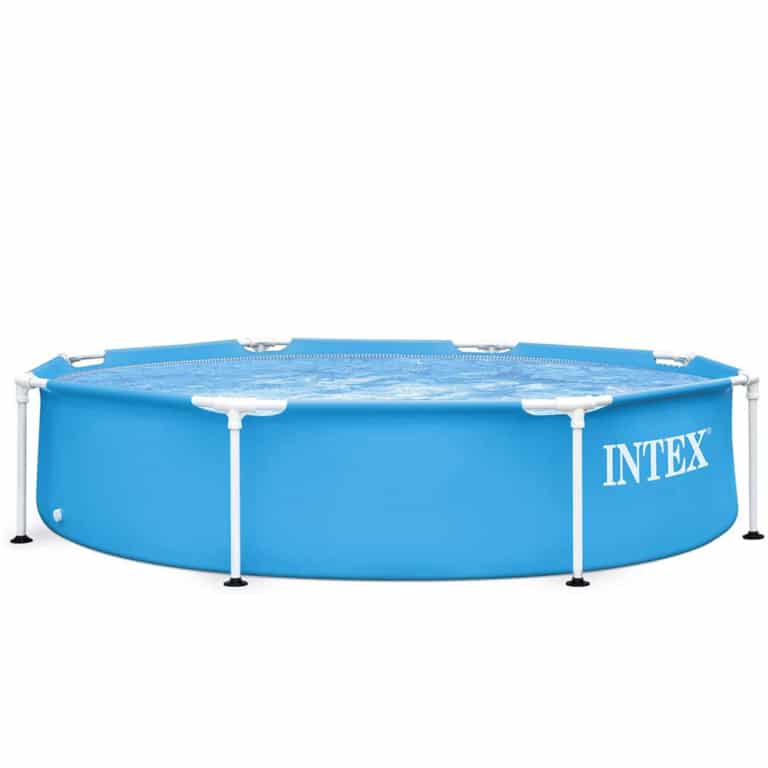 INTEX Metal Frame Swimming Pool For Kids 8ft x 20in