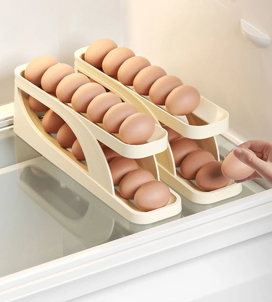 Egg Rolling Dispenser Rack
