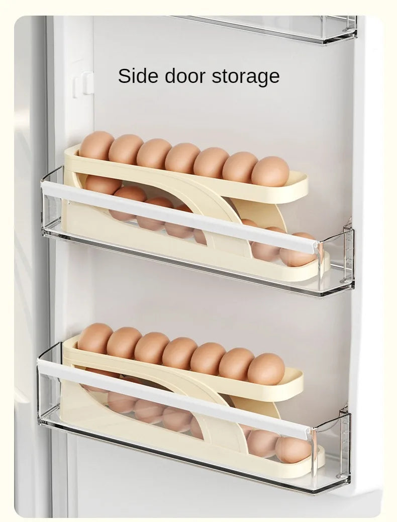 Egg Rolling Dispenser Rack