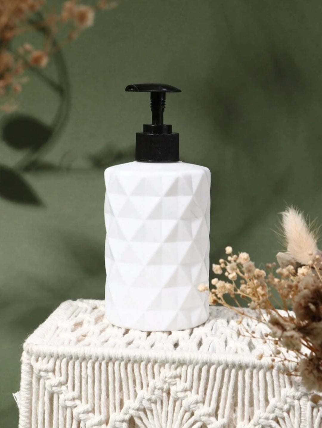 DIAMOND SHAPE SOAP DISPENSER