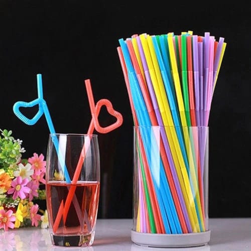 Artistic Straw Pack Of 50 Pcs