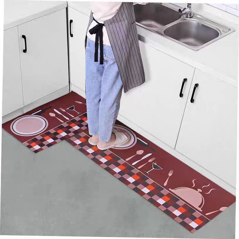 ABSORPTIVE HOME 2 PIECES ANTI SLIP PREMIUM MAT & RUNNER