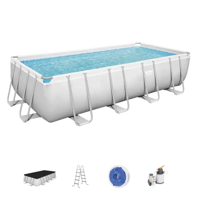 BESTWAY Power Superior Steel Design Pool 18ft x 9ft x 48in