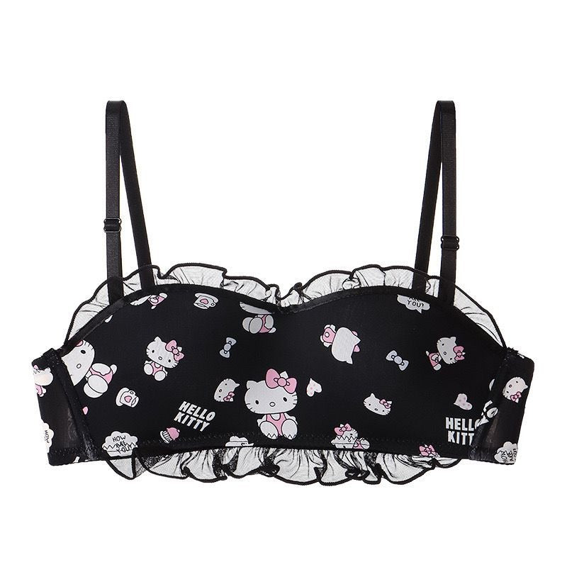 Elegance Home Japanese Style New Hello Kitty Print Padded Bra for girls