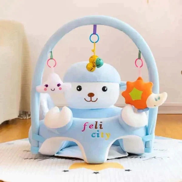 Cute Cartoon Animal Baby Sofa Cradle Support Seat Cover Toddlers