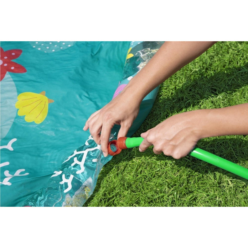 BESTWAY UnderWater Sprinkler Splash Pad Pool With a Fountain 65in